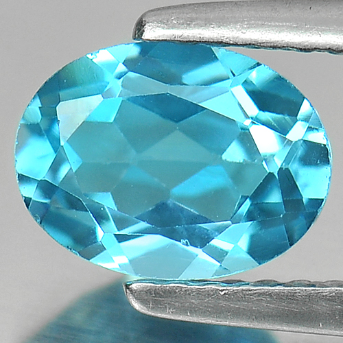 1.44 Ct. Alluring Natural Swiss Blue Topaz Oval Shape Gemstone