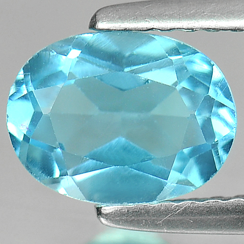 1.57 Ct. Alluring Natural Oval Shape Swiss Blue Topaz Gemstone