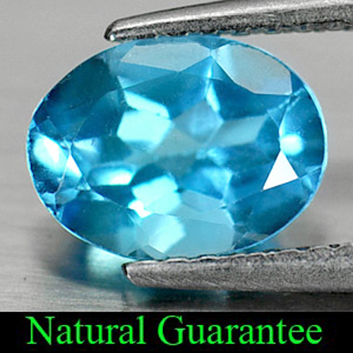 1.48 Ct. Alluring Natural Oval Shape Swiss Blue Topaz Gemstone