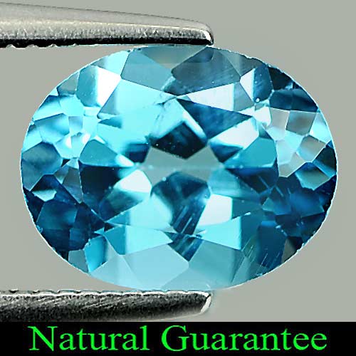 1.92 Ct. Alluring Natural Gemstone Swiss Blue Topaz Oval Shape
