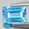 1.14 Ct. Alluring Baguette Natural Gem Swiss Blue Topaz Brazil