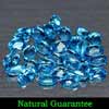 Natural Gem Swiss Blue Topaz 30 Pcs. 2.23 Ct. Oval Shape 3 x 2 x 1.5 Mm. Brazil
