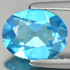 1.66 Ct. Oval Natural Swiss Blue Topaz Brazil Gem