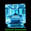 1.92 Ct. Square Shape Natural Swiss Blue Topaz Brazil