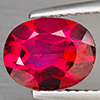 Natural Flamingo Pink Topaz Gemstones 2.30 Ct. Oval Shape 9 x 7 Mm.