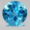 2.47 Ct. Round Shape Natural Swiss Blue Topaz Brazil