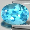 2.30 Ct. Oval Shape Natural Swiss Blue Topaz Brazil