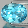 1.65 Ct. Oval Shape Natural Swiss Blue Topaz Brazil