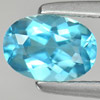 Charming 1.02 Ct. Oval Cut Gemstone Natural Swiss Blue Topaz Brazil