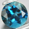 2.60 Ct. Gem Natural Oval Shape London Blue Topaz Brazil