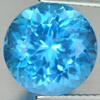 6.93 Ct. Round Shape Natural Gem Swiss Blue Topaz Brazil