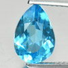 2.54 Ct. Pear Shape Natural Swiss Blue Topaz Gemstone From Brazil