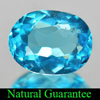 2.51 Ct. Oval Shape Natural Swiss Blue Topaz Gemstone From Brazil