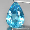 1.66 Ct. Natural Swiss Blue Topaz Gemstone Pear Shape From Brazil