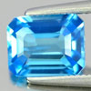 1.94 Ct. Octagon Shape Natural Gem Swiss Blue Topaz From Brazil