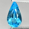 1.93 Ct. Natural Swiss Blue Topaz Gemstone Pear Shape From Brazil