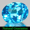 2.37 Ct. Natural Gem Swiss Blue Topaz Oval Shape From Brazil
