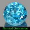 2.13 Ct. Round Shape Natural Gem Swiss Blue Topaz From Brazil