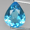 2.03 Ct. Pear Shape Natural Gemstone Swiss Blue Topaz From Brazil