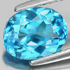 2.91 Ct. Natural Swiss Blue Color Topaz Oval Shape Brazil Gemstone