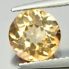 2.48 Ct. Natural Champagne Topaz Gemstone Round Shape Unheated