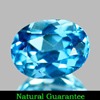 1.70 Ct. Oval Shape Natural Gem Swiss Blue Topaz Brazil
