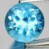2.15 Ct. Round Shape Natural Gemstone Swiss Blue Topaz From Brazil