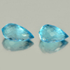 1.87 Ct. 2 Pcs. Briolette Cut Natural Gemstones Blue Topaz From Brazil 1.87 Ct. 2 Pcs. Briolette Cut Natural Gemstones Blue Topaz From Brazil