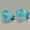 2.02 Ct. 2 Pcs. Briolette Cut Natural Gemstones Blue Topaz From Brazil 2.02 Ct. 2 Pcs. Briolette Cut Natural Gemstones Blue Topaz From Brazil