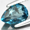 1.98 Ct. Pear Shape Natural London Blue Topaz Brazil