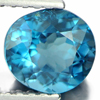 1.28 Ct. Oval Shape 6.6 x 6.2 Mm. Natural Gemstone London Blue Topaz From Brazil 1.28 Ct. Oval Shape 6.6 x 6.2 Mm. Natural Gemstone London Blue Topaz From Brazil