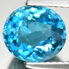 3.12 Ct. Natural London Blue Topaz Oval Shape Gemstone