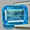 1.61 Ct. Beauteous Octagon Natural Gem Swiss Blue Topaz Brazil