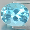 Swiss Blue Topaz 4.37 Ct. VVS Oval Shape 11 x 9 x 6.5 Mm. Natural Gem Brazil Swiss Blue Topaz 4.37 Ct. VVS Oval Shape 11 x 9 x 6.5 Mm. Natural Gem Brazil