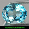 4.58 Ct. Oval Shape Natural Gem Swiss Blue Topaz Brazil