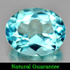 3.97 Ct. Good Natural Swiss Blue Topaz Gem Oval Shape 3.97 Ct. Good Natural Swiss Blue Topaz Gem Oval Shape