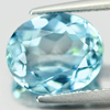 4.82 Ct. Natural Swiss Blue Topaz Oval Shape Brazil