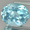 4.68 Ct. Charming Natural Swiss Blue Topaz Oval Shape Brazil