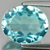 4.24 Ct. Oval Shape Natural Gem Swiss Blue Topaz Brazil