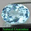 5.26 Ct. Oval Shape Natural Gem Swiss Blue Topaz