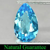 1.99 Ct. Pear Shape Natural Swiss Blue Topaz Gem