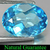 Attractive 1.97 Ct. Natural Swiss Blue Topaz Gem Oval Shape Attractive 1.97 Ct. Natural Swiss Blue Topaz Gem Oval Shape