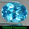1.95 Ct. Oval Shape Natural Swiss Blue Topaz Brazil