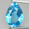 2.00 Ct. Attractive Natural Swiss Blue Topaz Pear Shape Brazil