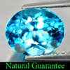3.11 Ct. Alluring Oval Shape Natural Gem Swiss Blue Topaz Brazil