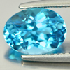 2.35 Ct. Oval Shape Natural Swiss Blue Topaz Brazil