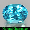 1.29 Ct. Oval Shape Natural Swiss Blue Topaz Brazil