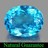 3.39 Ct. Clean Natural Gemstone Oval Shape Swiss Blue Topaz From Brazil