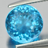 Natural Gemstone 2.51 Ct. Round Shape Swiss Blue Topaz From Brazil