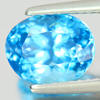 2.82 Ct. Natural Gemstone Oval Shape Swiss Blue Topaz From Brazil